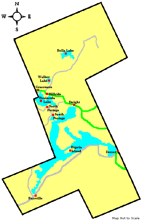 Lake Of Bays Map